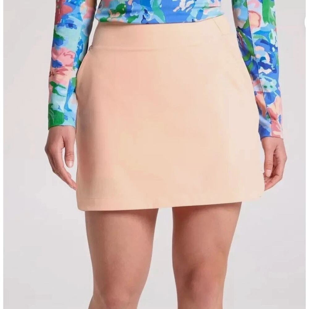 NWT Walter Hagen Women’s Small P11 Lightweight Core Golf Skort Peach Fuzz $60